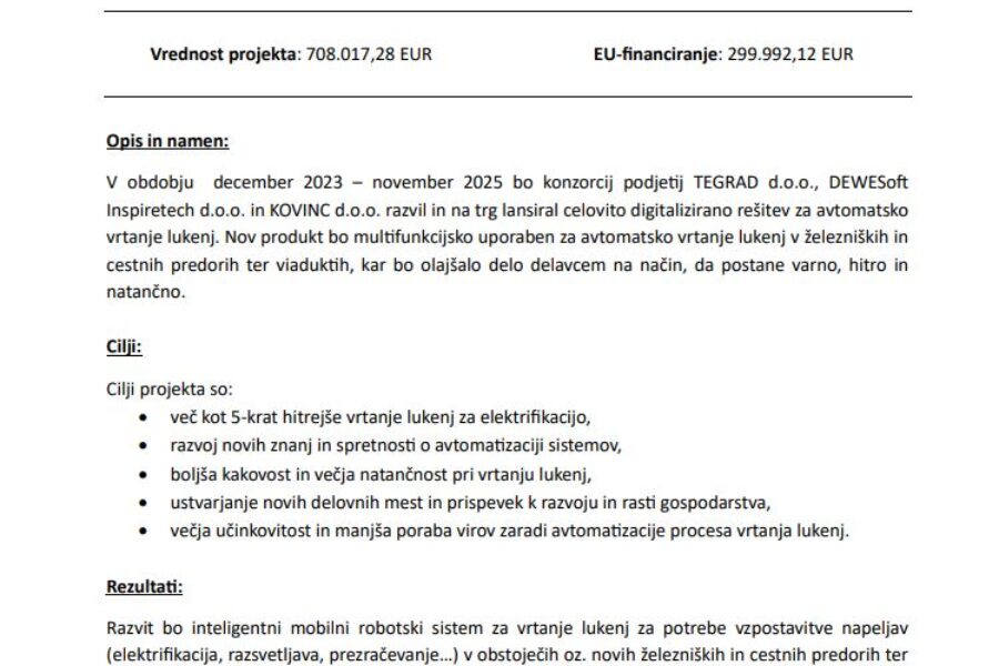 Inteligentni Mobilni Robotski Sistem